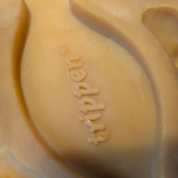 Trippen Tan Leather Women's Mary Jane Moccasins. Size 42/11.5, Made In Germany - Picture 4 of 9